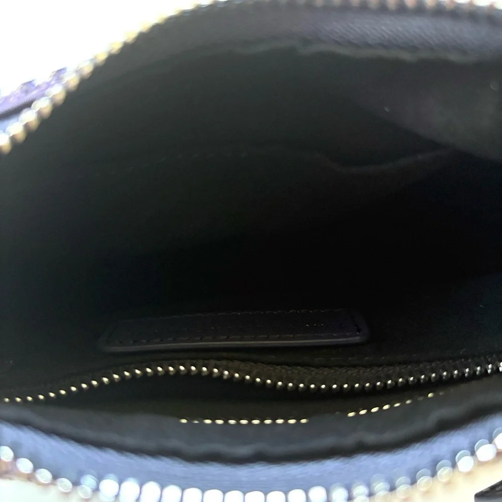 Brandon Blackwood Crystal Tanzanite Shoulder Bag - Picture 8 of 11